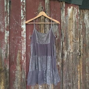 Free People Pieced Lace Slip